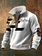 Men's The Way Baggy Zip-up Hoodie