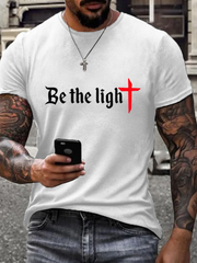 Men's Casual Print Short Sleeve T-Shirt