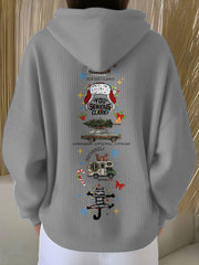 Women's Funny Christmas Printed Hoodie