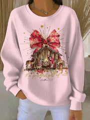 Women's Christmas Printed Sweatshirt