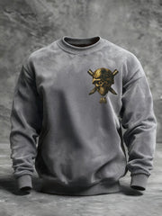 Men's Put On The Full Armor Of God Printed Casual Sweatshirt