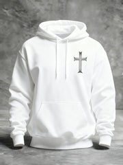 Men's God Took The Strongest Marines And Made Them Warriors Of Christ Printed Casual Hoodie
