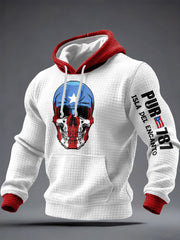 Men's Puerto Rico Art Printed Hoodie