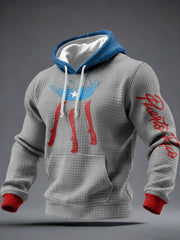 Men's Puerto Rico Art Printed Hoodie