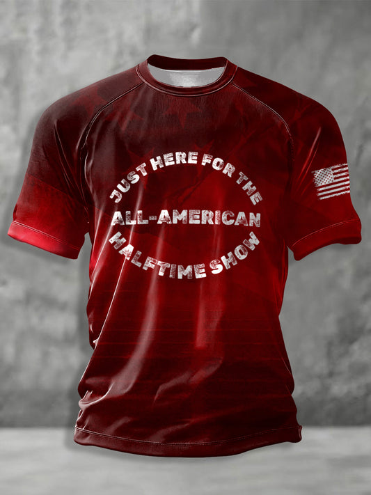 Men's All-American Halftime Show Printed short sleeve t-shirt