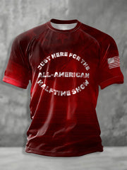 Men's All-American Halftime Show Printed short sleeve t-shirt
