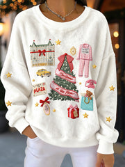 Women's Christmas Flannel Sweatshirts