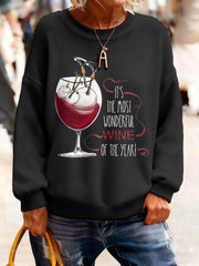 Women's Christmas Funny Snowman Winter Printed Tops