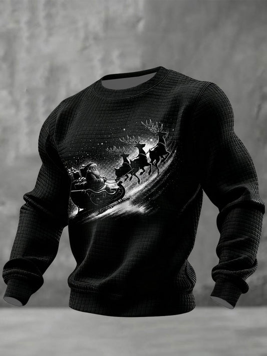 Men's Retro Christmas Vintage Top