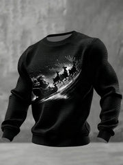 Men's Retro Christmas Vintage Top