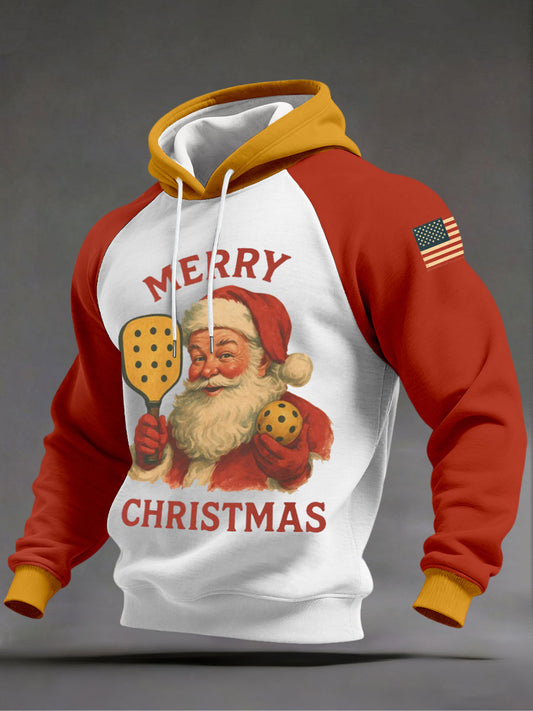 Men's Christmas Pickleball Hoodies