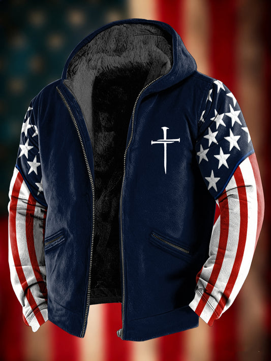Men's American Faith Fleece-Lined Jacket