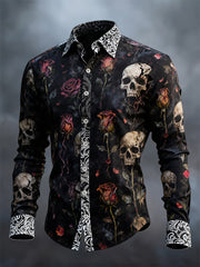 Men's Gothic Dark Skull Shirts