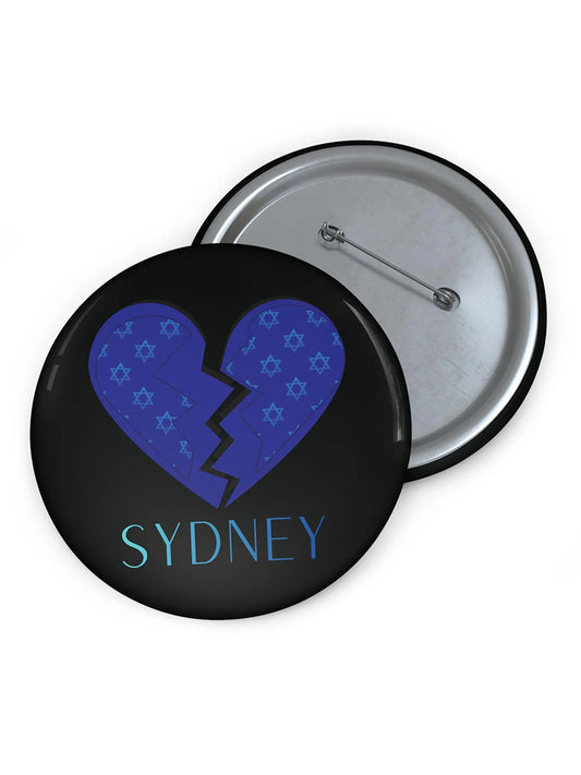 Sydney Broken Heart Brooches