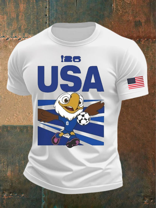 Men's  World Cup USA Mascot 2026 T-Shirt