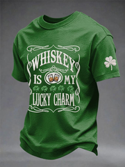 Men's St. Patrick's Day Whiskey Short-sleeved T-shirt