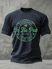 Men's St. Patrick's Day Printed Casual T-Shirt