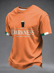 Men's Hello Darkness My Old Friend  t-shirt