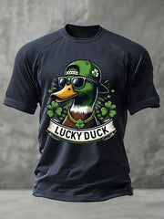 Men's St. Patrick's Day Printed Casual T-Shirt