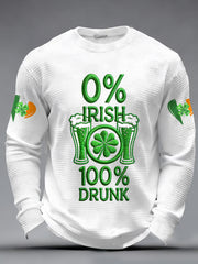 Men's St. Patrick's Day Waffle Top