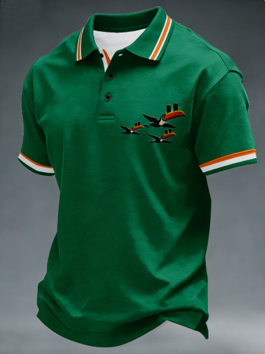 Men's Irish St Patricks Day Toucan shirt