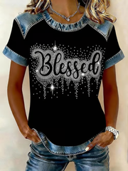 Women's Faith Art Printed T-shirt