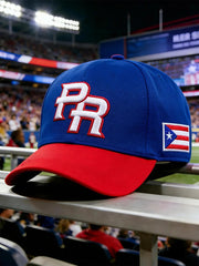 Unisex Puerto Rico Flag Print Hat