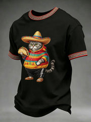 Men's Cinco de Mayo Printed Casual T-Shirt
