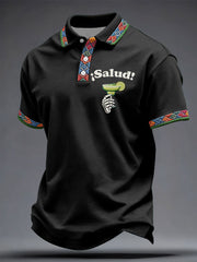 Men's Funny Cinco De Mayo Drinks Printed Casual Tops