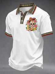 Men's Cinco De Mayo Print Short-Sleeve Top