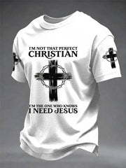 Men's Faith Printed T-shirt