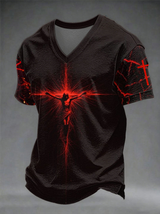 Men's Faith V-neck T-shirt