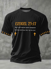 Men's Ezekiel 25:17 Short Sleeves T-shirt