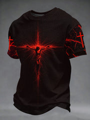 Men's Faith Printed Waffle T-shirt