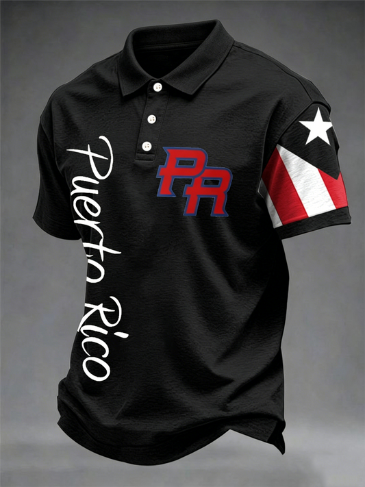 Men's Puerto Rico Printed short sleeves t-shirt