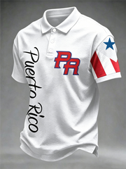 Men's Puerto Rico Printed short sleeves t-shirt