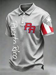 Men's Puerto Rico Printed short sleeves t-shirt