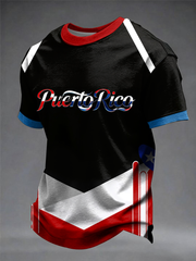 Men's Puerto Rico Printed short sleeves t-shirt