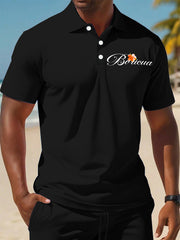 Men's Puerto Rico Print Vacation Shirt