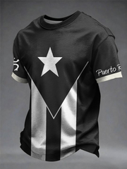 Men's Puerto Rico Printed short sleeves t-shirt