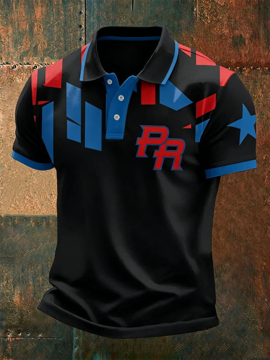 Men's Puerto Rico Printed polo shirt
