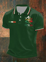 Men's Sicilia Trinacria Shirt