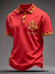 Men's Sicilia Trinacria Shirt