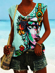 Women's Sicilia Teste Di Moro Vests