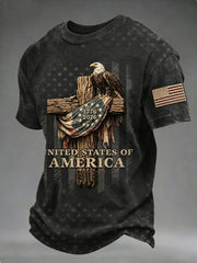 Men's UNITED STATES OF AMERICA 1776-2026 Independence Day FAITH Tee