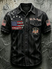 Men'S Anniversary National Faith Print Shirt