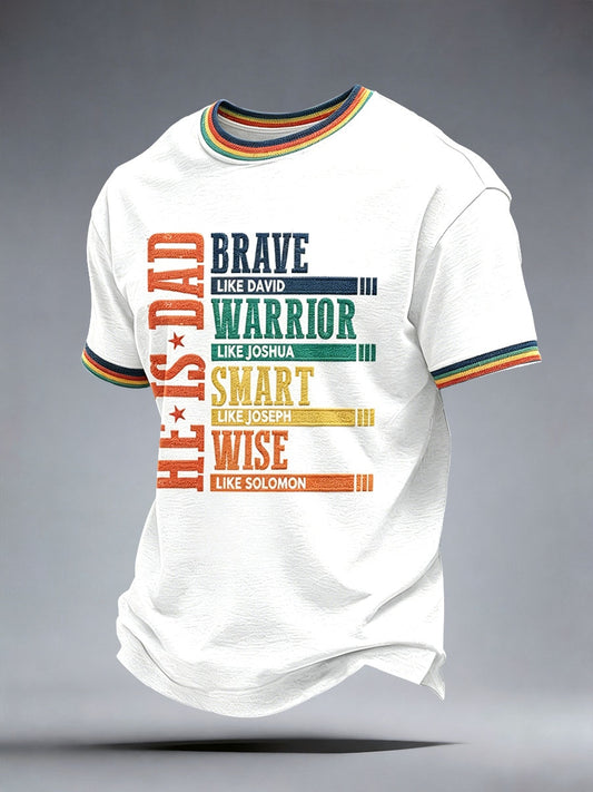 Men's He Is Dad T-Shirt