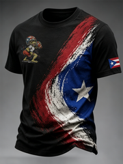 Men's Puerto Rico Printed short sleeves t-shirt