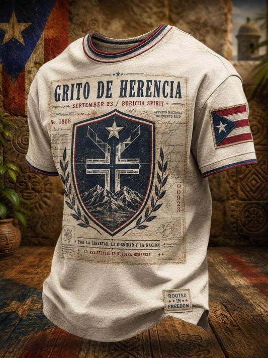 Men's Puerto Rico Pride Printed T-shirt
