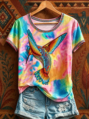 Women's Native Hummingbird Art T-Shirts